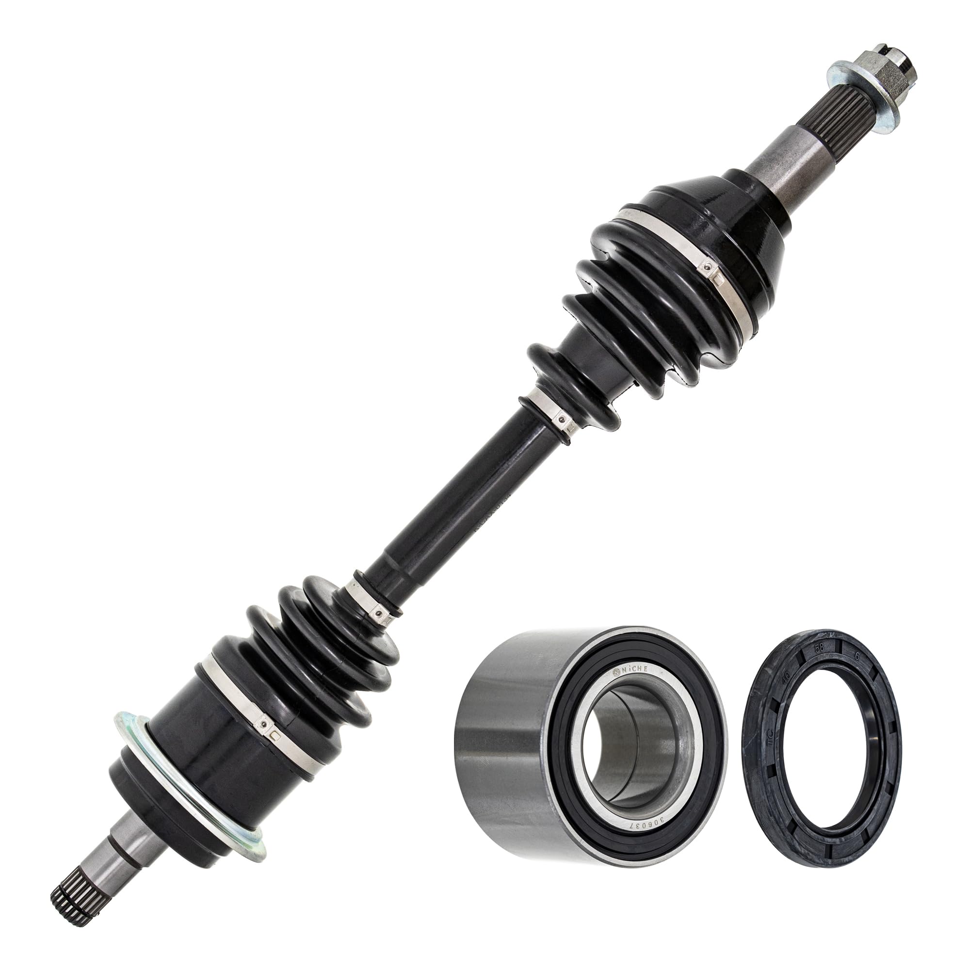 メル70570 Amazon.com: NICHE CV Axle Bearing Seal Kit for Can-Am 705401704